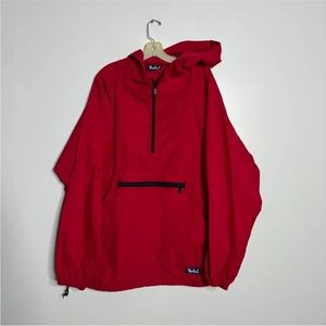 LNWOT Woolrich Jacket Mens Packable Hiking Rain Lightweight Pull Over 2XL